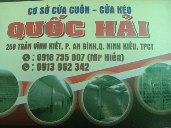 Cơ Sở Cửa cuốn Cửa kéo Quốc Hải