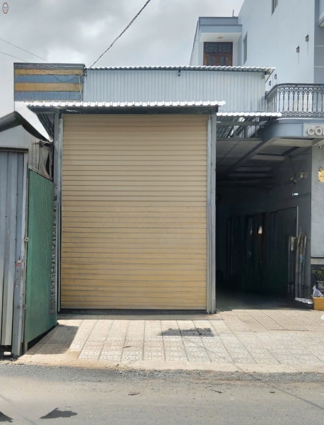 Công trình cửa cuốn Úc tấm liền đẩy tay_tại An Lạc, thôn Cái Côn