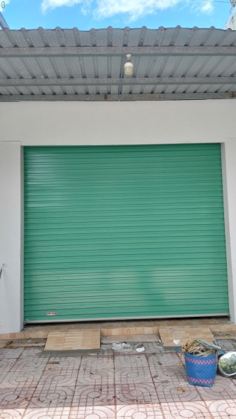 CÔNG TRÌNH CỬA CUỐN CÔNG NGHỆ ÚC TẤM LIỀN ĐẨY TAY TẠI KDC ĐẠI NGÂN CẦN THƠ