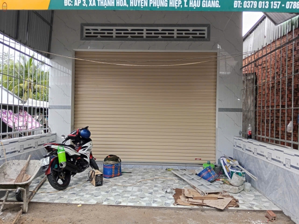 CỬA CUỐN KÉO TAY GIÁ RẺ TẠI CẦN THƠ